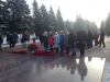 Возложение цветов к Вечному огню